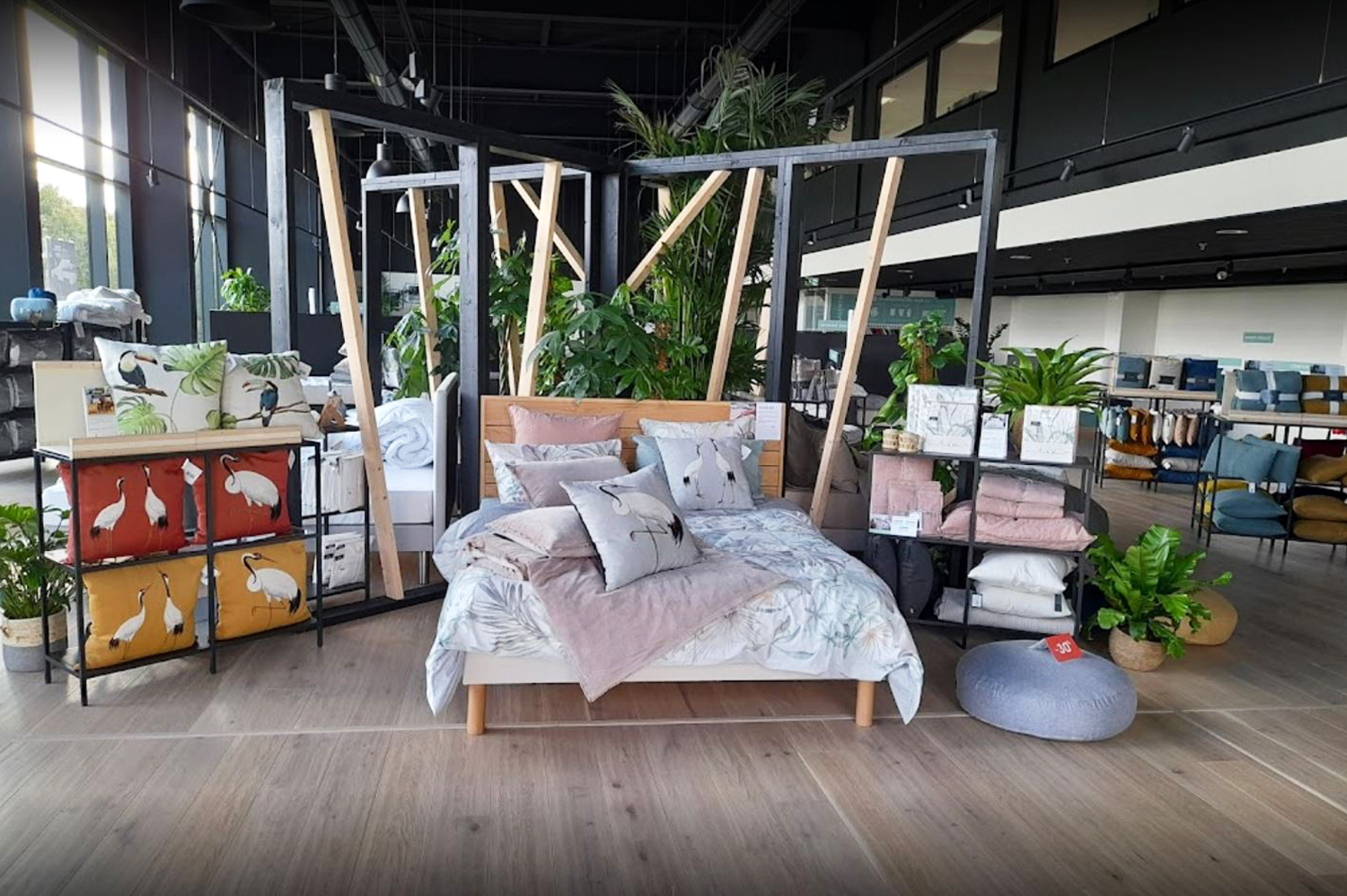 Photo d'un magasin de literie Valentin