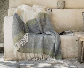 Plaid LIMA  - Brun de Vian Tiran