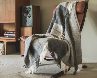Plaid ALPACA  - Brun de Vian Tiran