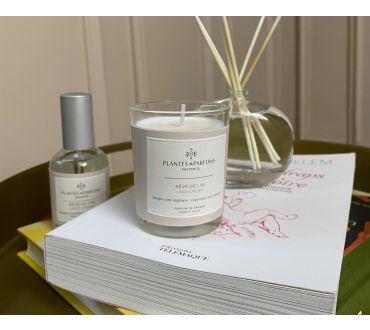 Bougie Végétale Rêve de Lin 180G