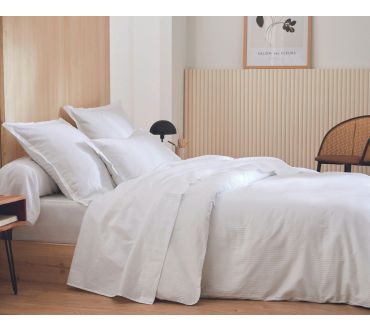 Housse de couette GRAND HÔTEL BLANC - Tradilinge