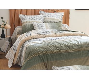 Housse de couette NIAGARA KAKI