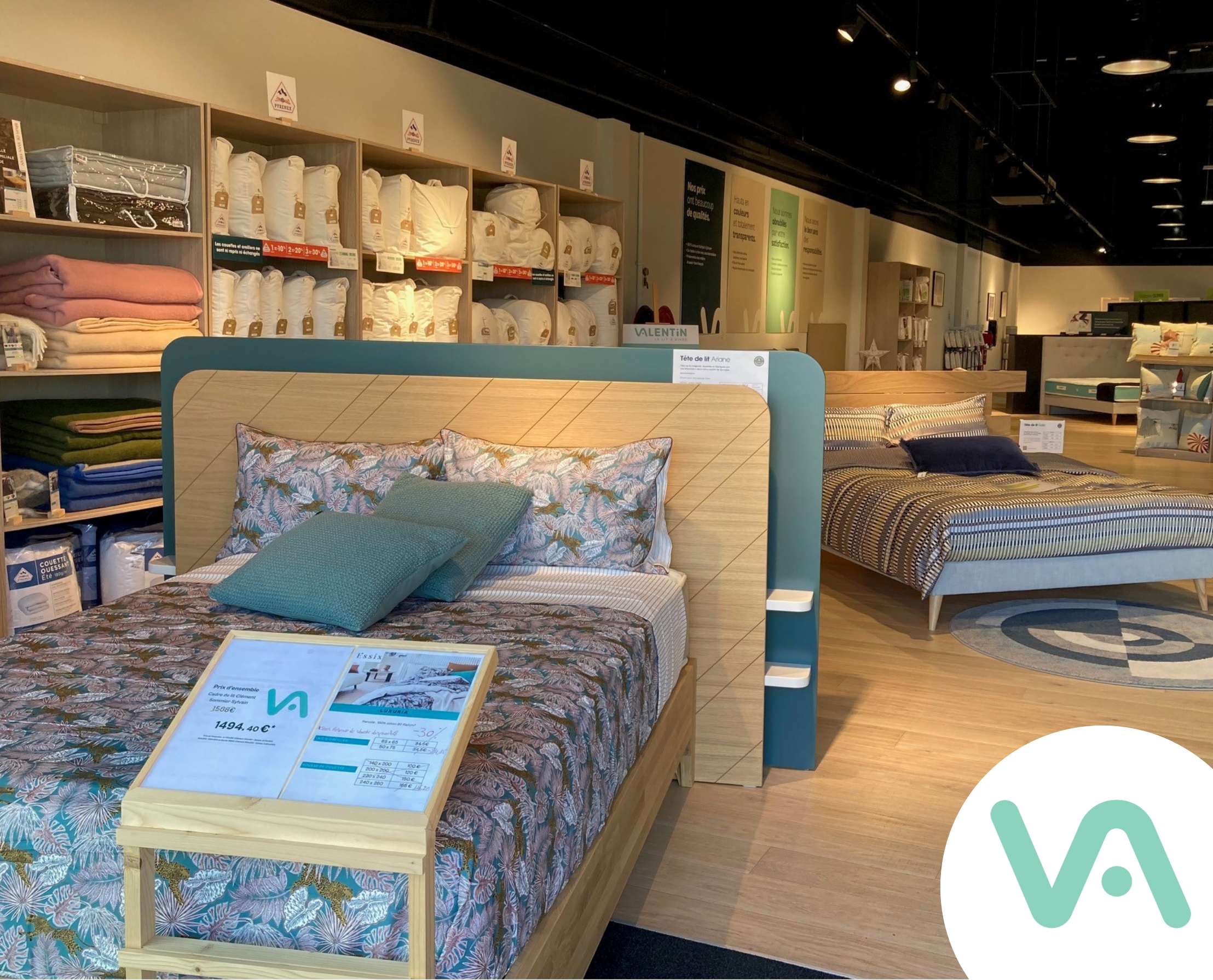 Magasin Literie Valentin de Pleurtuit - Dinard - St Malo (35)