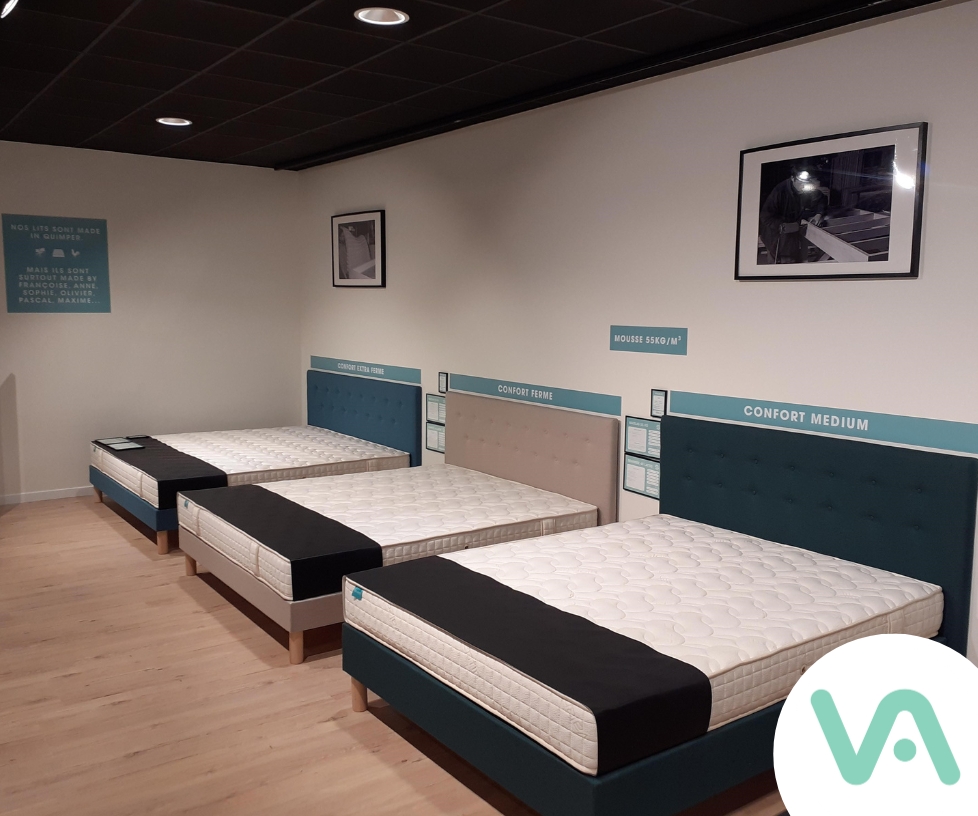 Magasin Literie Valentin de Lorient (56) 