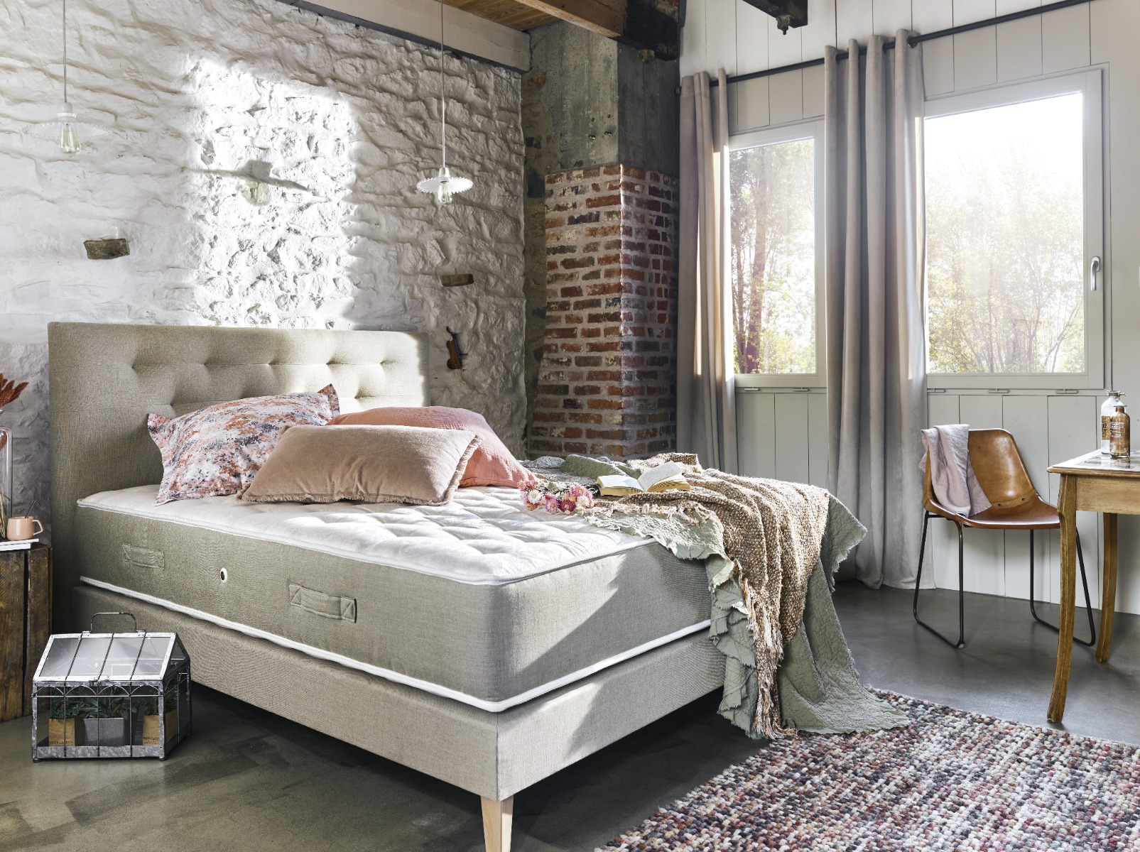 Photo d'un matelas en latex de Valentin